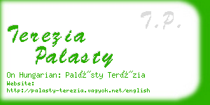 terezia palasty business card